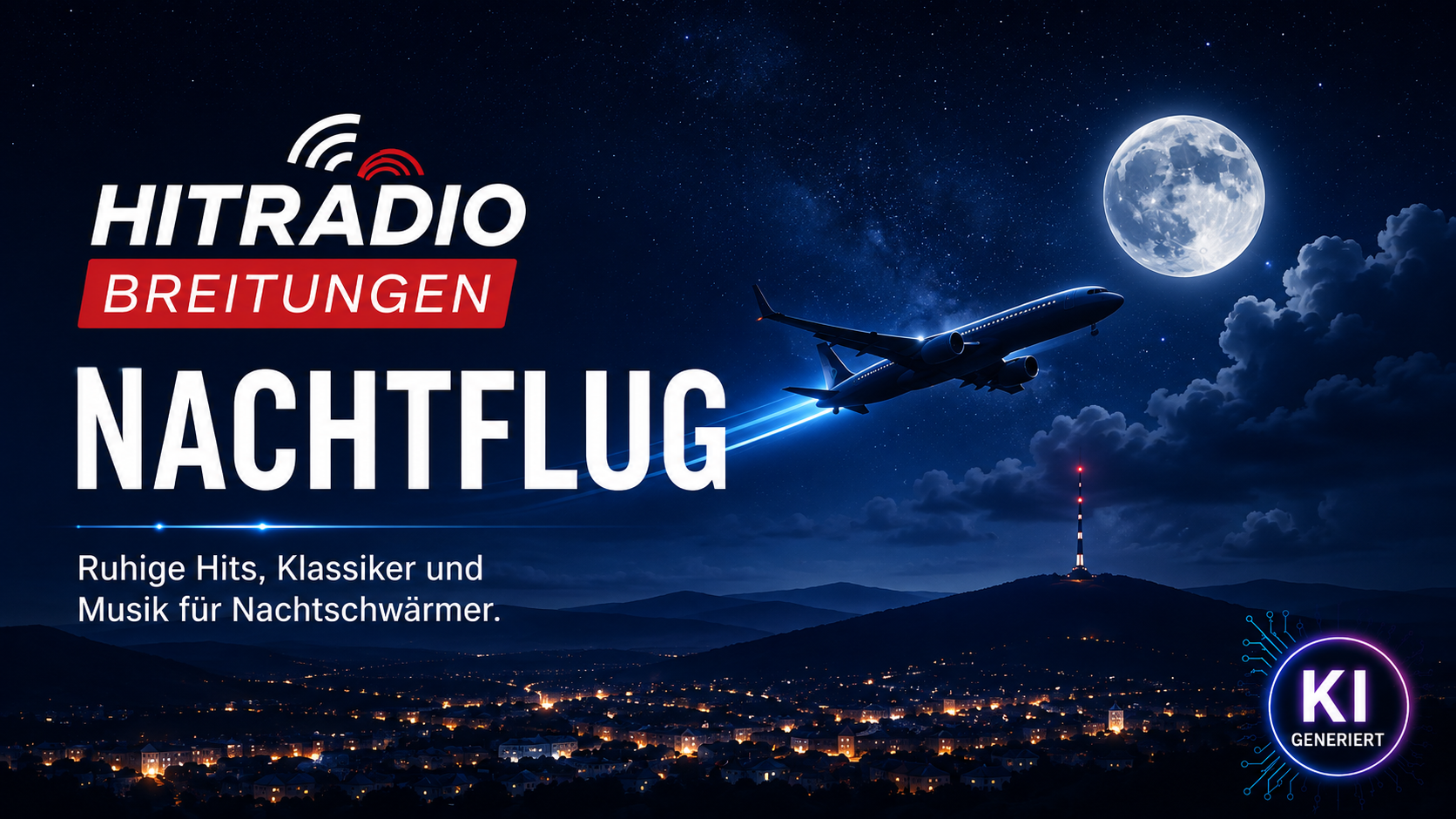 Sendungsbild: Hitradio-Breitungen Nachtflug